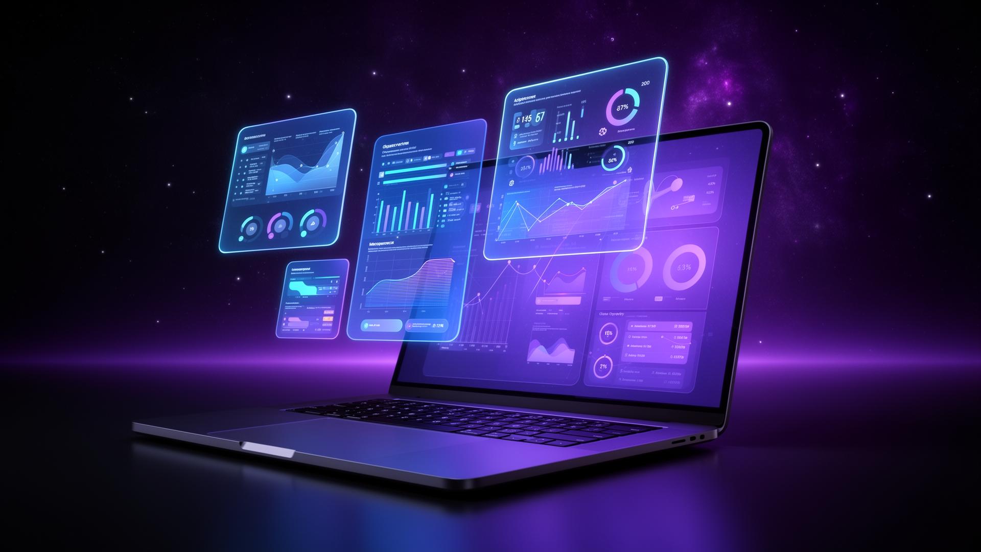Aura Glass UI Preview