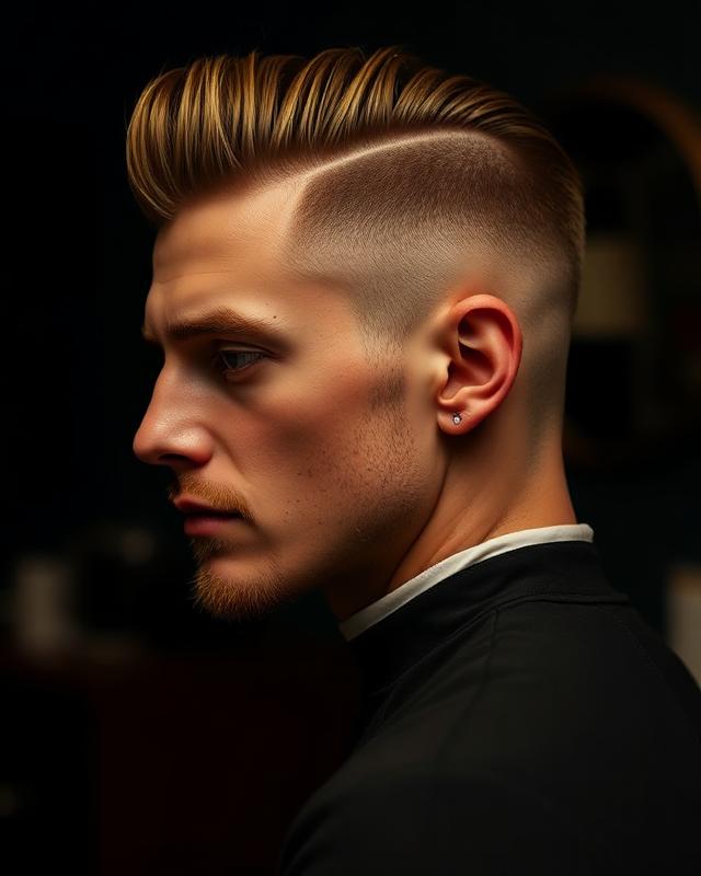 Pompadour style